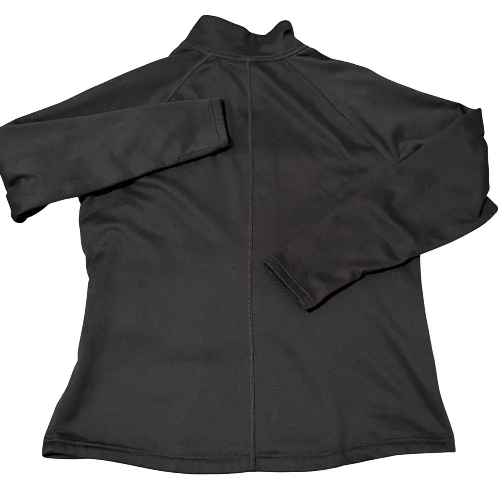 The North Face Womens‎ Pullover Black Half Zip Thumb Hole XL Top